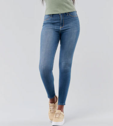 Price List India, Hollister curvy high rise jeans leggings Girls / Ladies