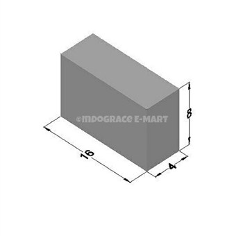 4 Inch Solid Bricks (16x8x4) 