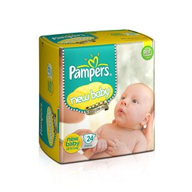 Cotton New Born Pampers Active Diapers,